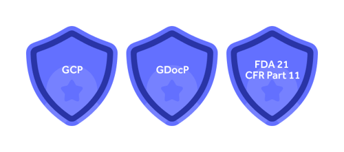 AGADA Biosciences case study compliance badges