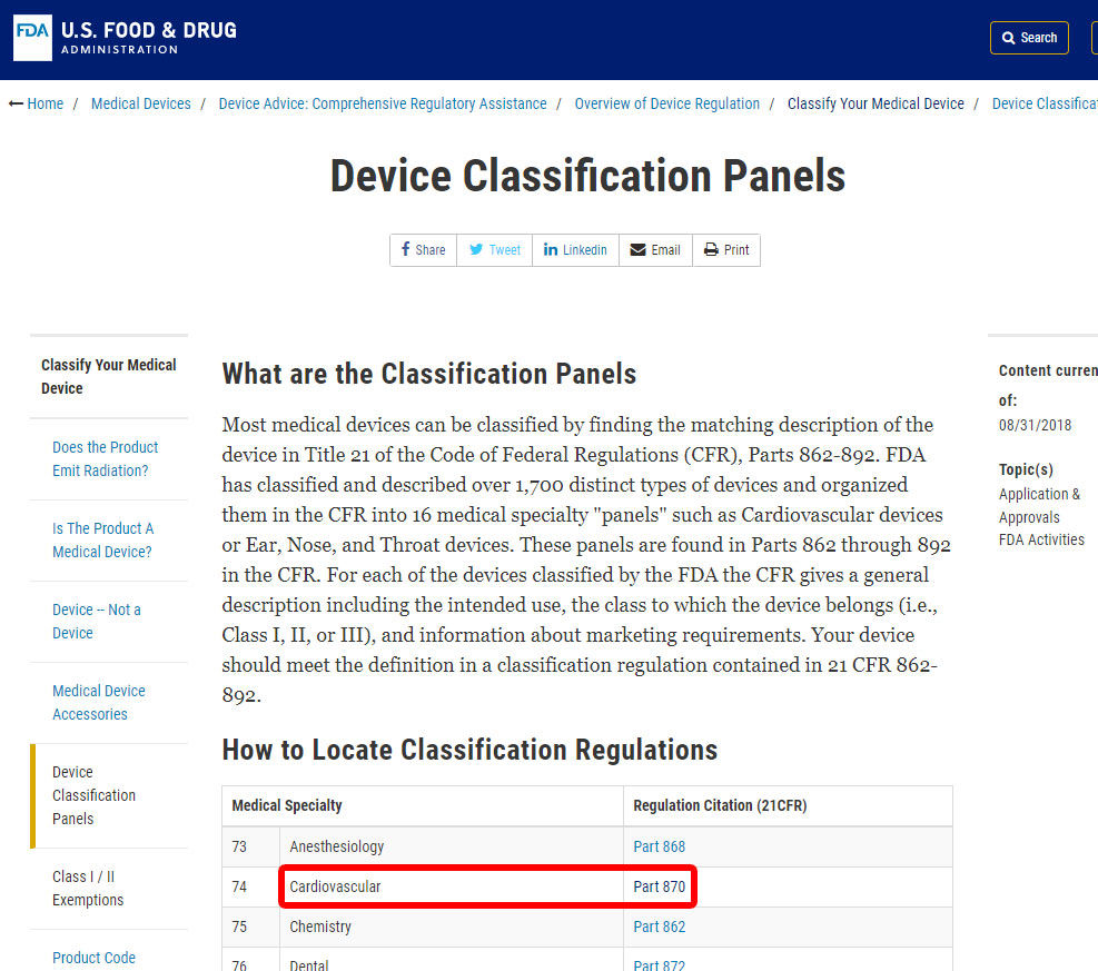 The 3 FDA medical device classes: differences and examples explained