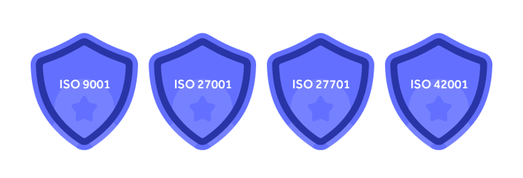Qualio compliance badges