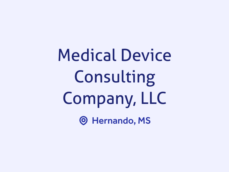 Medical Device Consulting Company, LLC