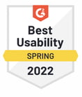 G2 Best Usability Award 2022