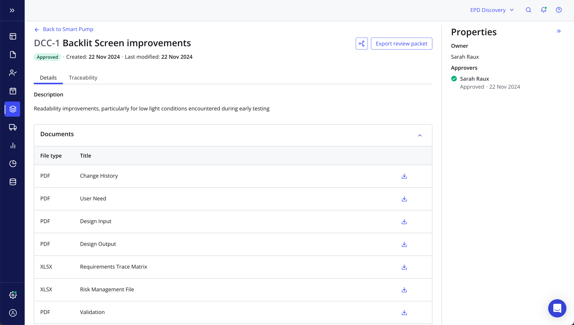 Easy design control software solution — Qualio