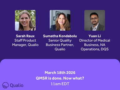 QMSR is done. Now what?a